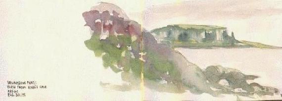 [A painting from sketchbook]