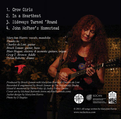 Crow Girls back cover